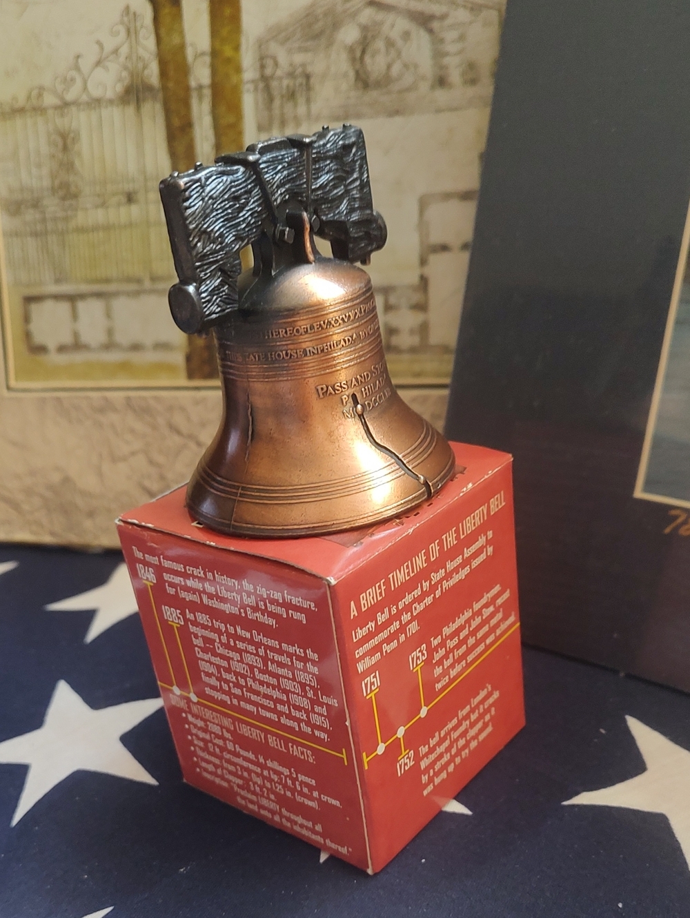 Liberty 🔔 Mini Liberty Bell Figurine - Picture 6 of 8
